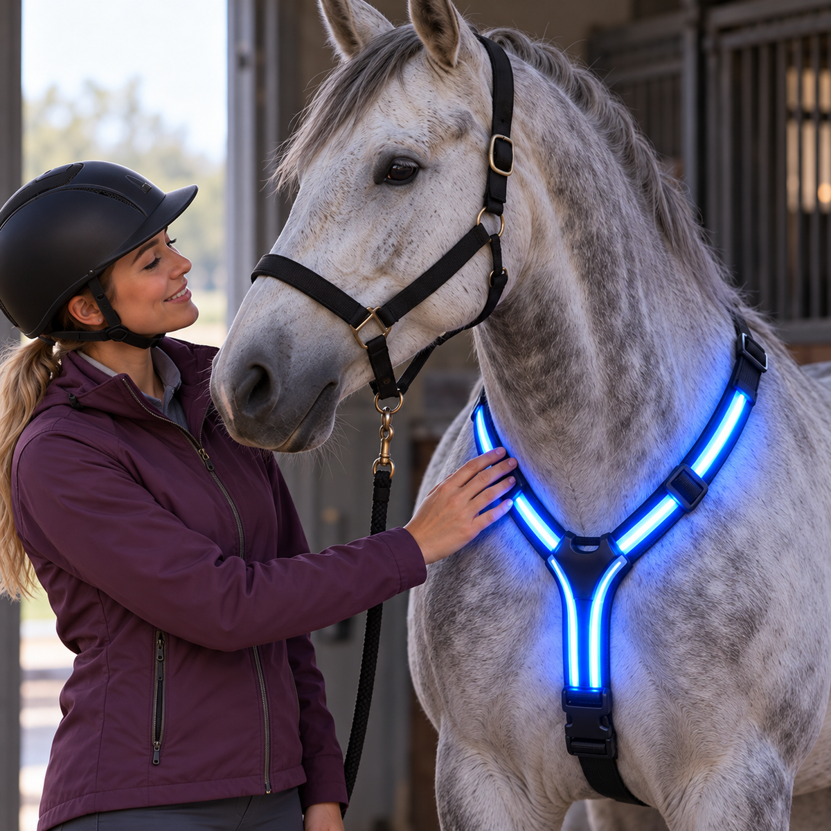 🐎🔥 Ride in Color – Full-Body LED Horse Light Set