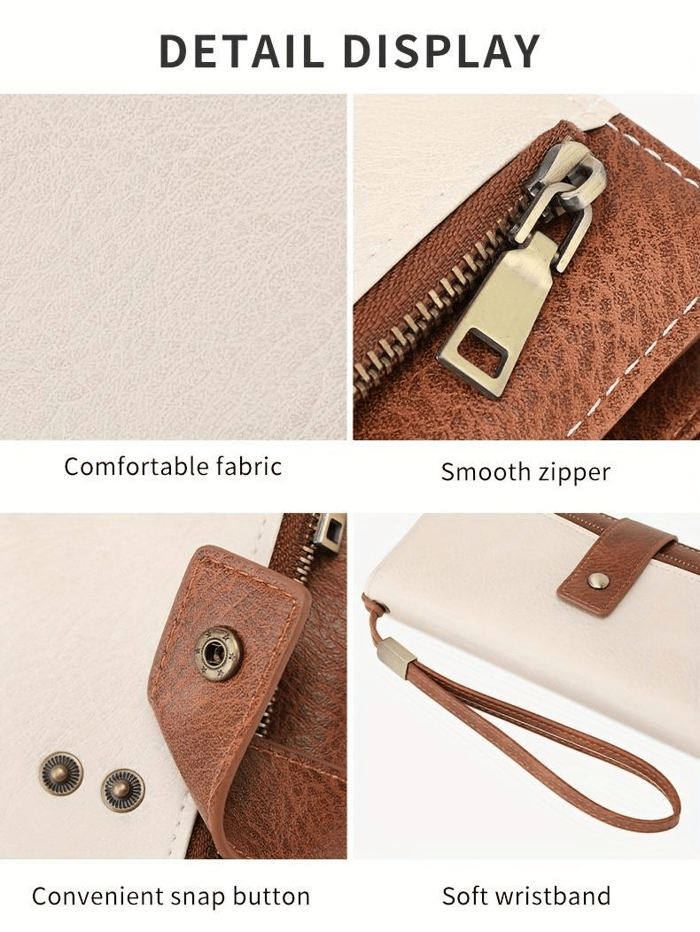 【NEW UPDATED】Women's Large Capacity RFID Wallet & Phone Clutch
