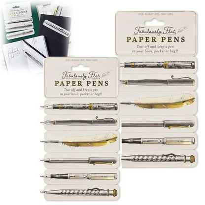 🔥2026 New Bookmark Flat Paper Pen