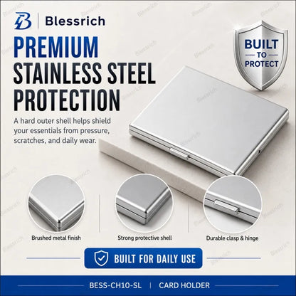 RFID Blocking Metal Card Holder