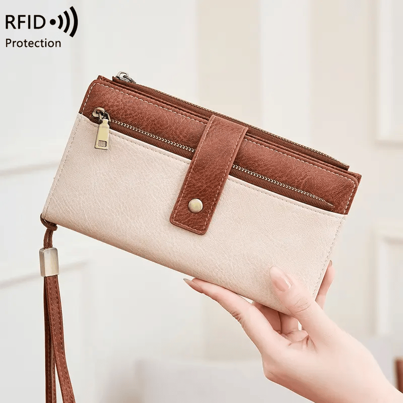 【NEW UPDATED】Women's Large Capacity RFID Wallet & Phone Clutch