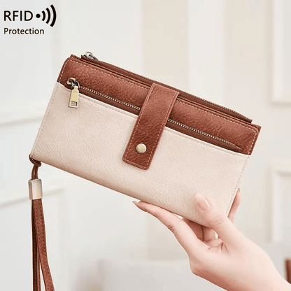 【NEW UPDATED】Women's Large Capacity RFID Wallet & Phone Clutch