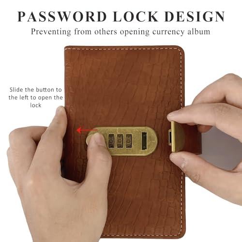 ⚡100 Transparent Pocket Currency Collectors Album