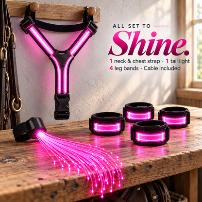 🐎🔥 Ride in Color – Full-Body LED Horse Light Set