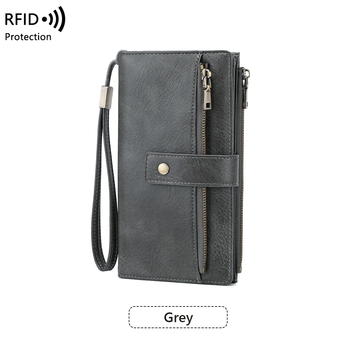 【NEW UPDATED】Women's Large Capacity RFID Wallet & Phone Clutch