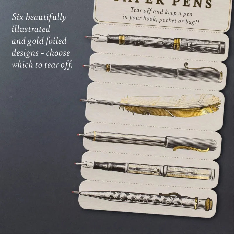 🔥2026 New Bookmark Flat Paper Pen