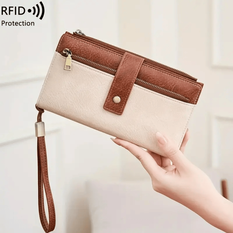 【NEW UPDATED】Women's Large Capacity RFID Wallet & Phone Clutch