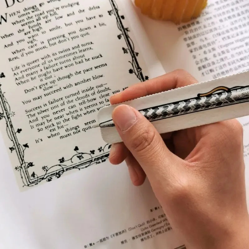 🔥2026 New Bookmark Flat Paper Pen