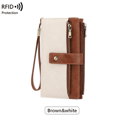 【NEW UPDATED】Women's Large Capacity RFID Wallet & Phone Clutch