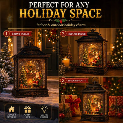 💯🎅 Santa’s Magical Fireplace Lantern-🎄 Bring the Magic of Christmas Home ✨