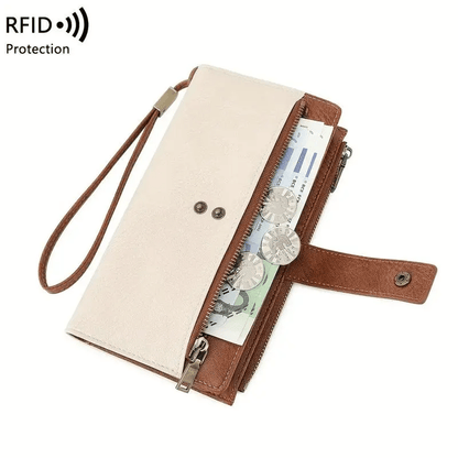 【NEW UPDATED】Women's Large Capacity RFID Wallet & Phone Clutch