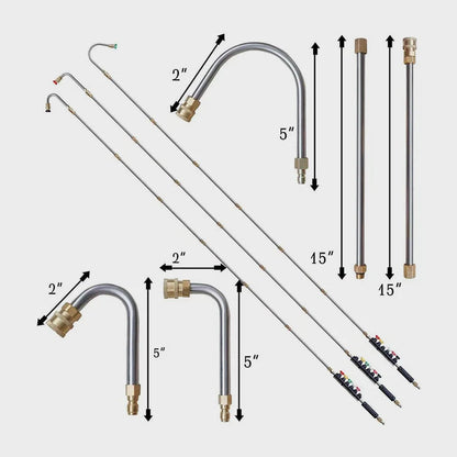 🎁 Limited-time 50% Off! 💥4000 Psi Telescopic Pressure Washer Wand — 3-in-1 Whole-home Cleaning✨
