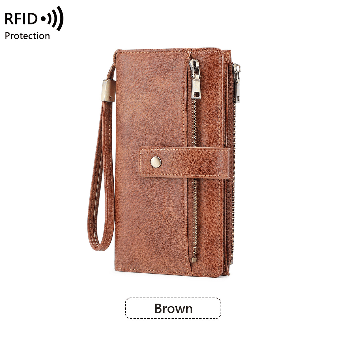 【NEW UPDATED】Women's Large Capacity RFID Wallet & Phone Clutch