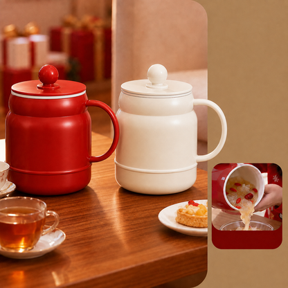 🍲 6-in-1 Mini Electric Cooker – 800mL Portable Cooking Cup