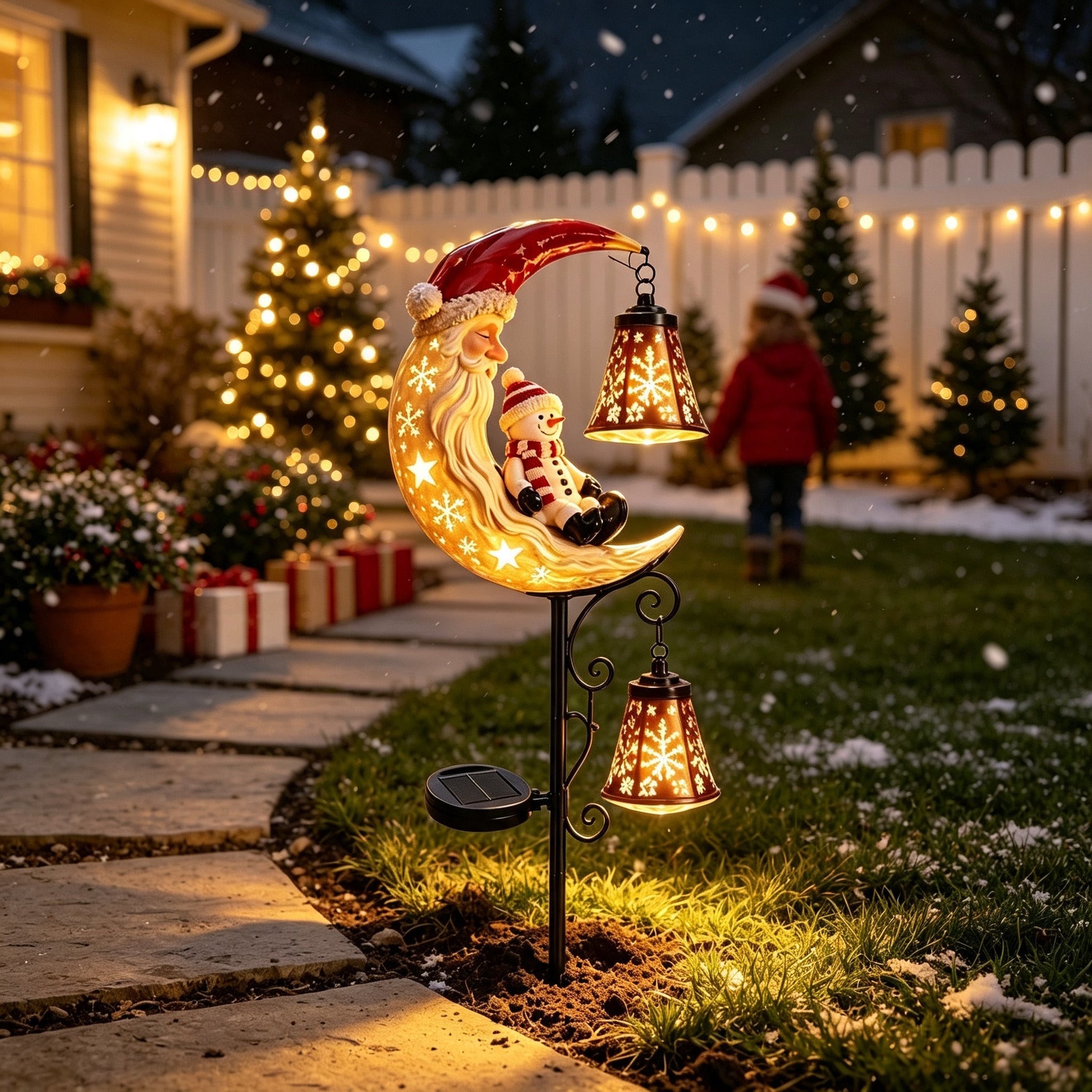 🎅⛄ ✨Santa Claus LED Garden Stake– Christmas Outdoor Decor