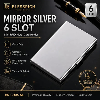 RFID Blocking Metal Card Holder