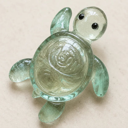 🌸🐝🦛 Emotional Glass Support Animal Gift Set – A Meaningful Little Reminder That You Matter 💕
