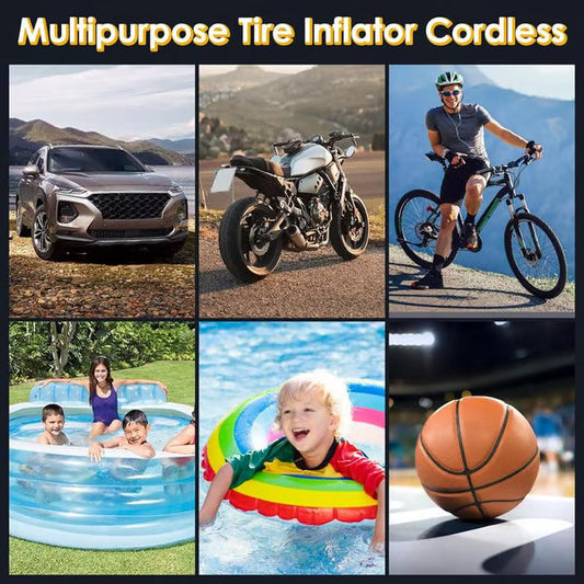 🔥Last Day 50% OFF🔥 Portable Cordless Tyre Inflator