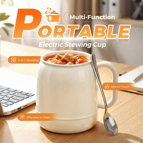 🍲 Multi-Function Portable Electric Stewing Cup🍜
