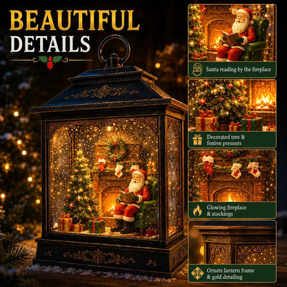 💯🎅 Santa’s Magical Fireplace Lantern-🎄 Bring the Magic of Christmas Home ✨