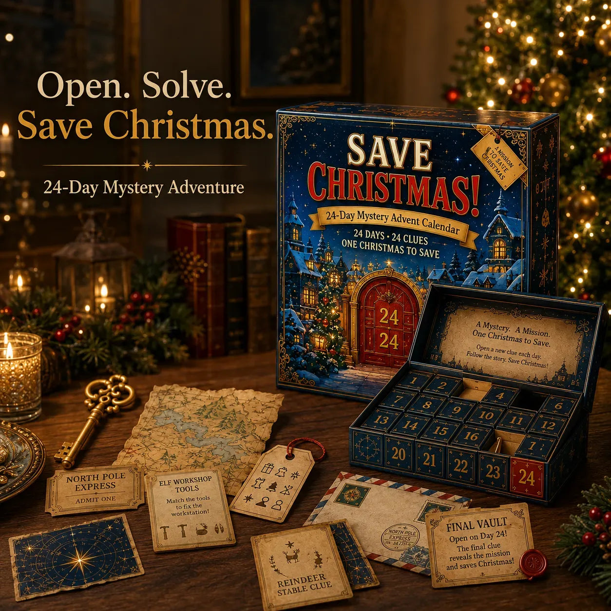 Mystery Adventure Christmas themed product image