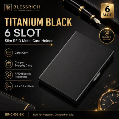 RFID Blocking Metal Card Holder