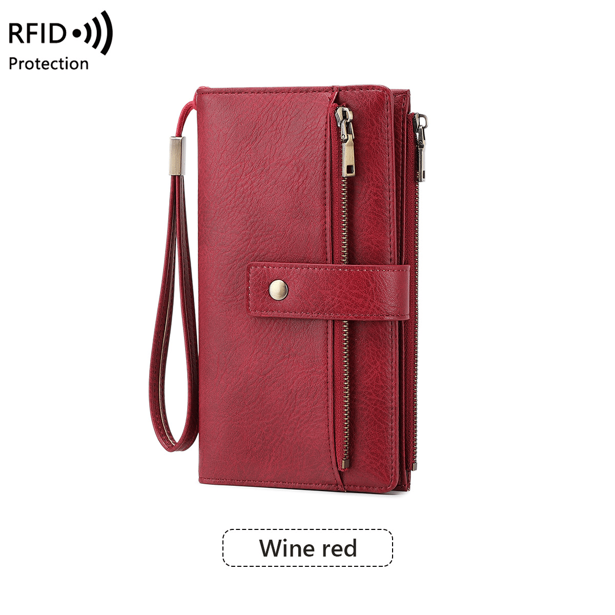 【NEW UPDATED】Women's Large Capacity RFID Wallet & Phone Clutch